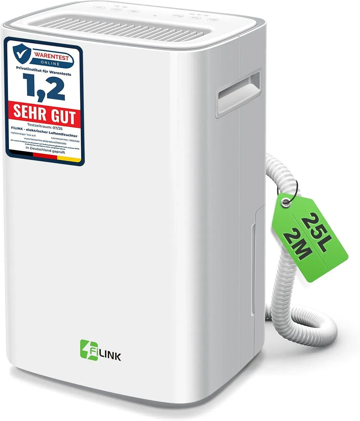 Deumidificatore, Elettrico Fino a 50㎡, deumidificatore ambiente, Casa Muffa