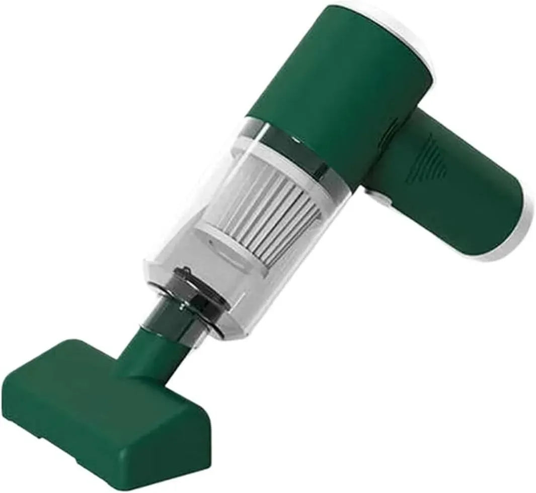 Aspirapolvere, portatile, grigio, tappeto, verde 1