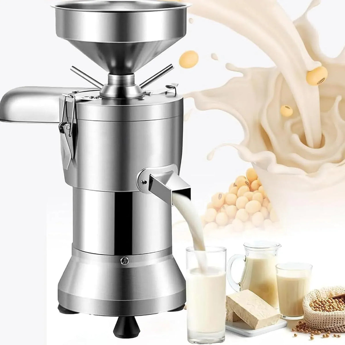 Macchina per Latte, 1100 W, 25 kg, professionale, acciaio inox, per Latte di soia