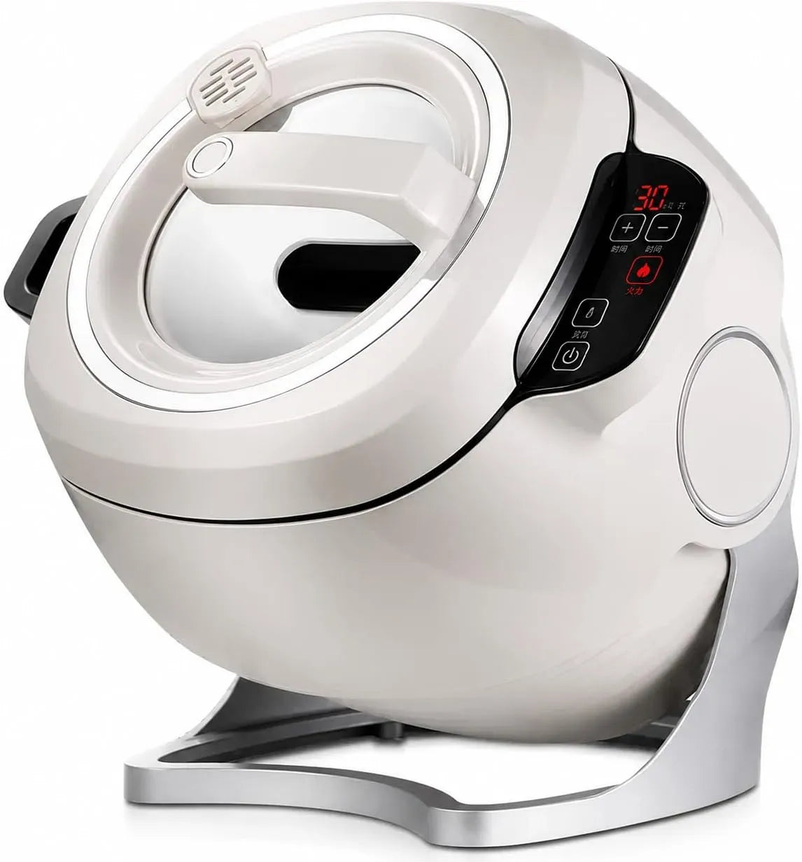 Macchina da cucina, 3 velocità, per friggere, Macchina da cucina automatica con avvio intelligente
