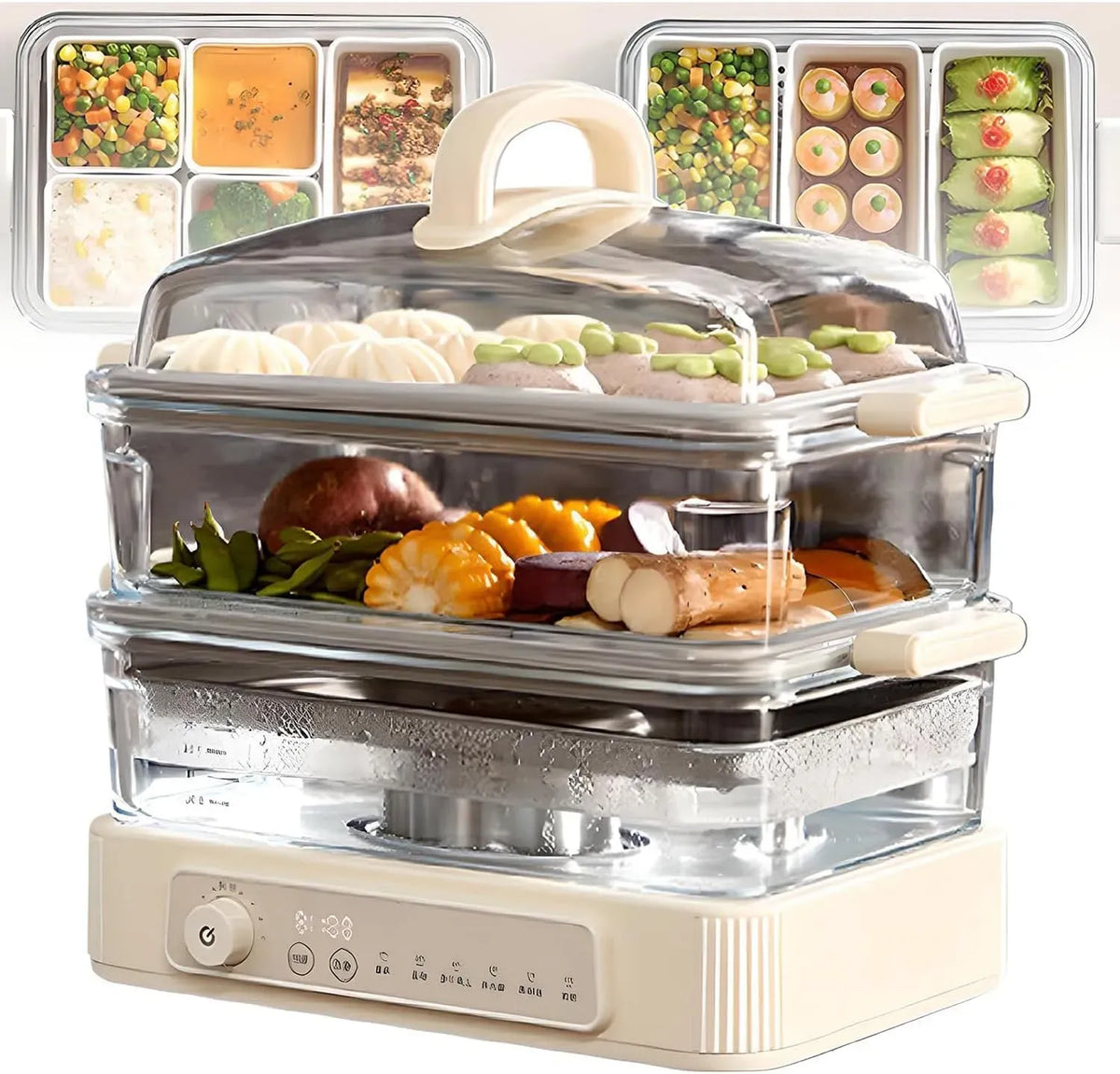 Vaporiera elettrica per Alimenti, Home Essentials