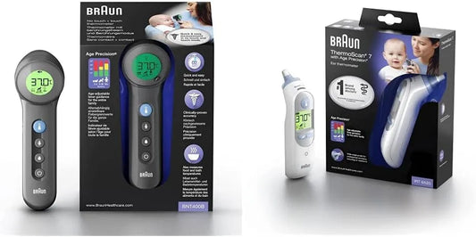 Braun Bnt400B IRT6520 Termometro, 310 g, nero