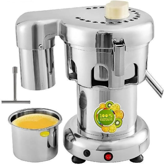 estrattore di succo e spremiagrumi, 370 W, acciaio inox