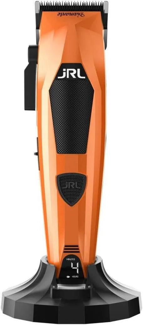 2025C Jrl Diamante Arancione Professional Cordless Hair Clipper Tagliacapelli Regola Barba Tecnologia Cool Blade