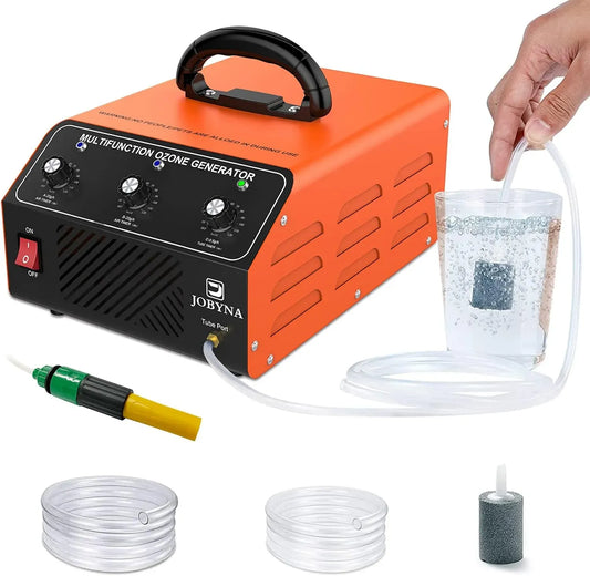 Purificatore d'aria, JOBYNA 500mg/h, timer, industriale, professionale, 40,000mg/h Generatore di Ozono, Industrial O3 Ozone Dispositivo con Timer