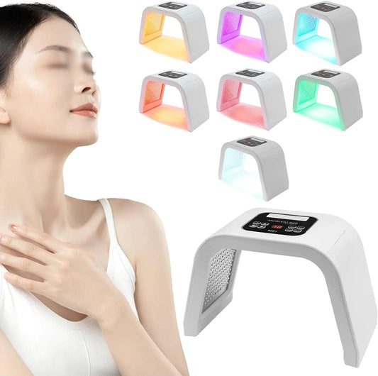 macchina per attrezzature, lampada, decorazione del soggiorno, funzione riscaldante, per il viso con luce di terapia a 7 colori