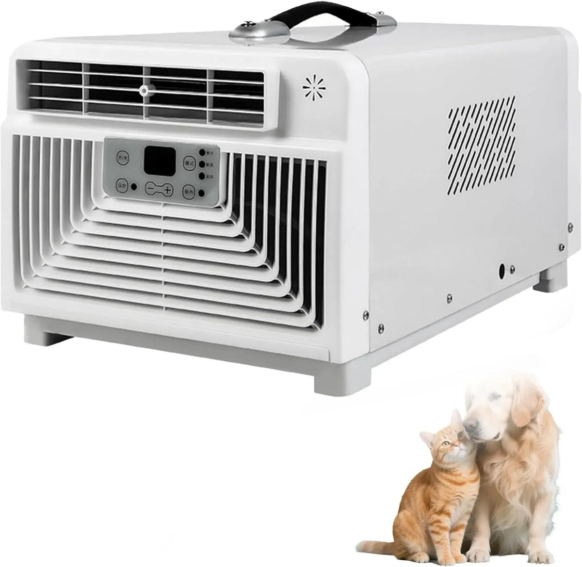 3-in-1 Roulotte, 2700 BTU Raffreddamento Rapido, Mini Climatizzatore Portatile, 280W Basso Consumo, Silenzioso per Campeggio, Barche e Camera da Letto