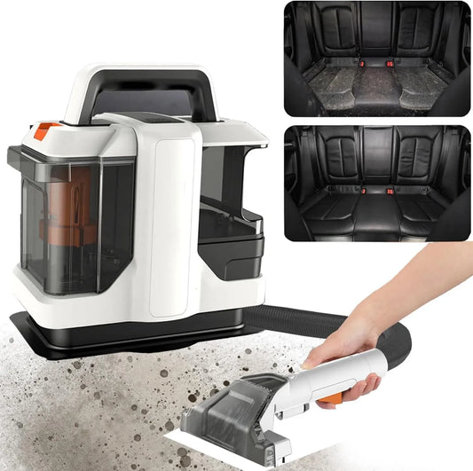 Pulitore, 450 W, 11 kPa, portatile, per tappeti