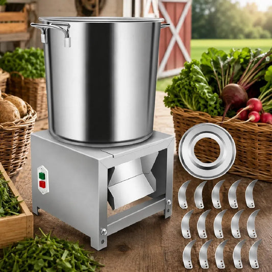Robot da cucina, 1800 W, professionale, acciaio inox, Tritatutto Elettrico Professionale 1800w