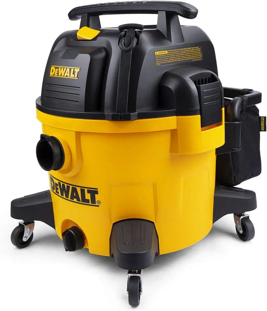 DeWalt EUDXV34P Aspirapolvere, 34 L, aspiratore elettrico domestico, Aspirapolvere a Umido e Secco da 34 l