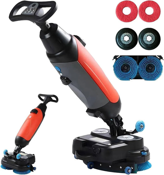magazzini, Lavapavimenti commerciali per pavimenti, per scrubber automatico leggero, pulizia a 360°, aspira dopo il lavaggio, per uffici