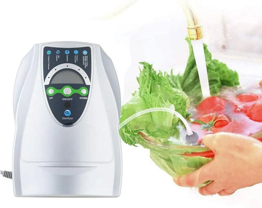 Lavatrice, portatile, timer, decorazione del soggiorno, Generatore Di Ozono Da 500 Mg/h, Detergente Portatile Per Frutta E Verdura