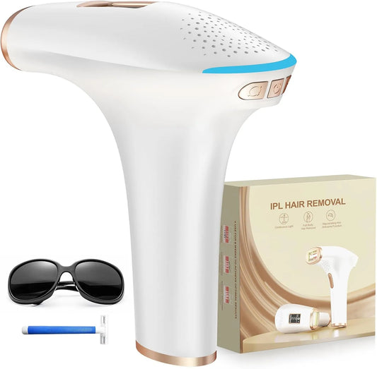 IN 1 epilatore elettrico da donna, dispositivo di epilazione IPL, 5 cm, 9 Livelli, per Uso Epilatore Laser 3 IN 1 con Finestra 5cm²