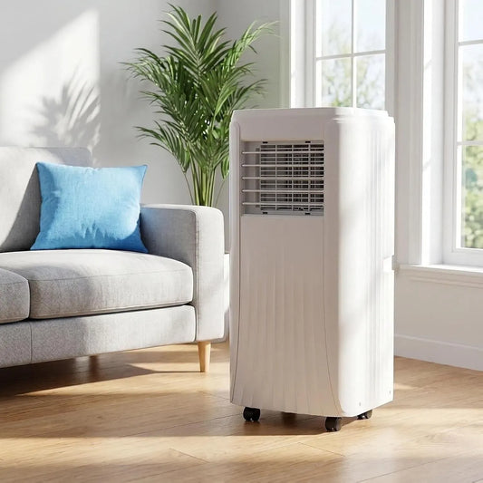 Condizionatore, portatile, 10000 Btu, climatizzatore, Condizionatore d'Aria Portatile 10000 BTU con deumidificatore e Ventola