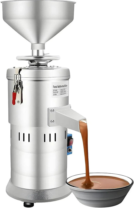 Macchina, 1100 W, professionale, acciaio inox, per Burro di Arachidi