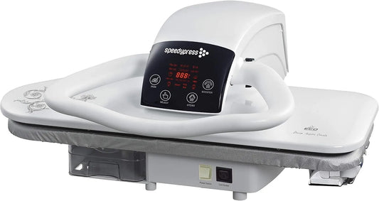 70HD-W Pressa, filtro, pressa da stiro a vapore, 68 cm, 1600 W, bianco, per servizio pesante 70HD-W bianca da 1600 watt 68 cm di