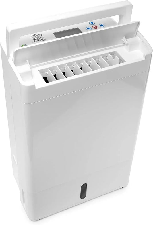 Deumidificatore, 660 W, 240 V, Meaco DD8L, deumidificatore ambiente, Zambezi Deumidificatore con Funzione Automatica