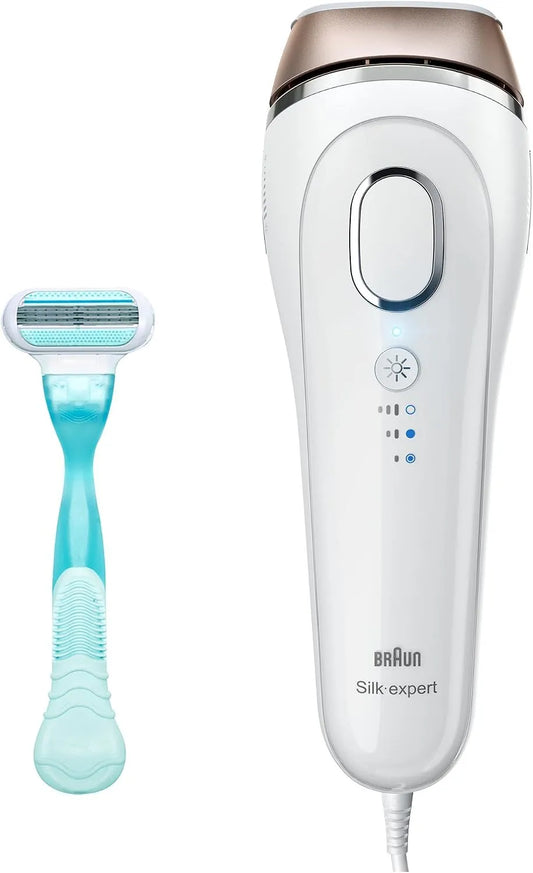 Braun BD5001 Silk-expert IPL, Rimozione dei Peli Superflui del Corpo e del Viso