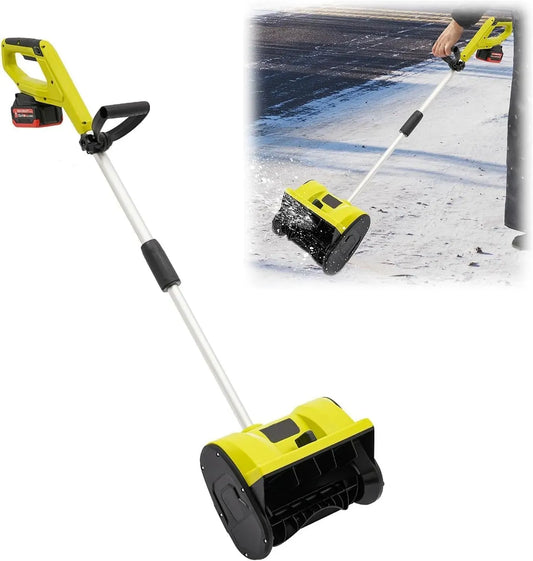 macchina spazzaneve, batteria, 33 cm, 1200 W, per terrazze