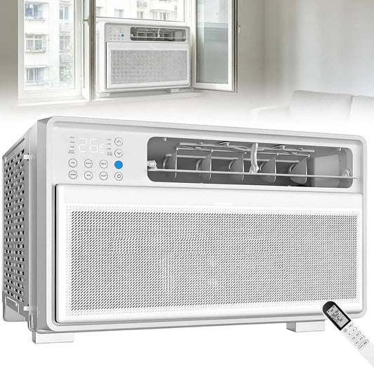 Condizionatore 12000BTU, Inverter, Inverter DC Doppio Motore con Telecomando, per Camera e Appartamento