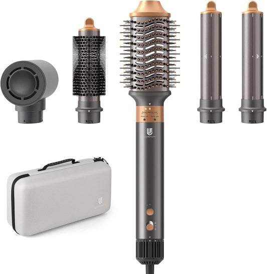 6in1 Spazzola, webeauty, Phon Capelli Con Spazzola Asciugacapelli