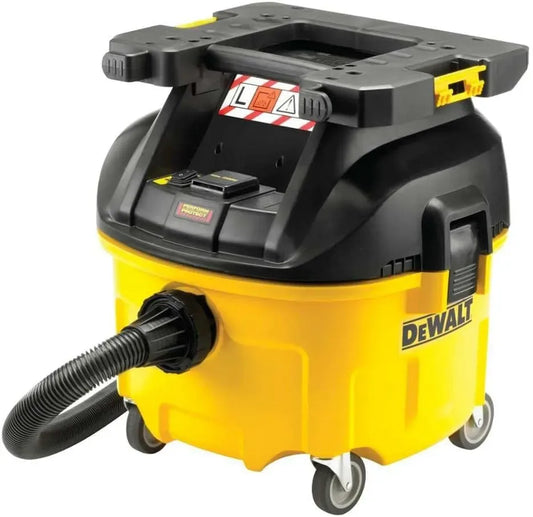 DeWalt lt.30 DWV901LT-QS aspiratore solidi/liquidi lt, 30 1400W Classe L, DWV901LT-QS