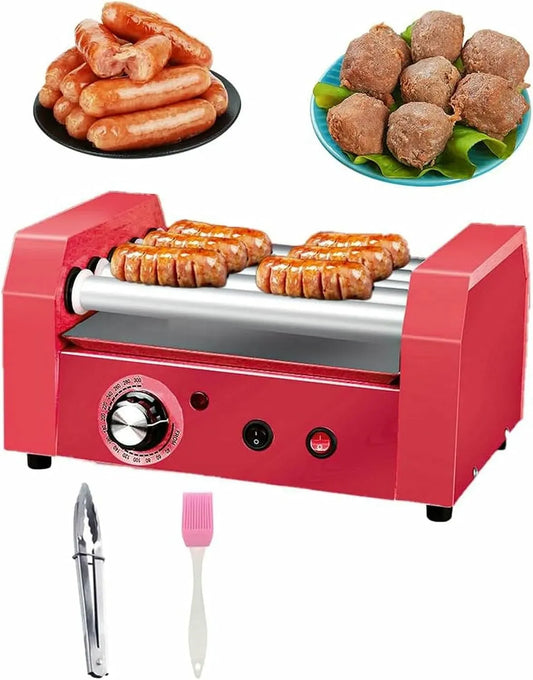 A 5 Macchina per Fornello, Macchina per Hot, Griglia, 600 W, per Hot Dog A Rullo