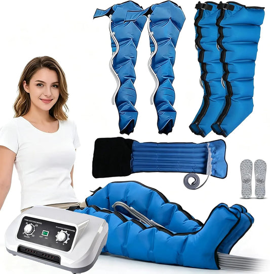 Pressoterapia, dispositivo pressoterapia per gambe, professionale, per Casa Comfort