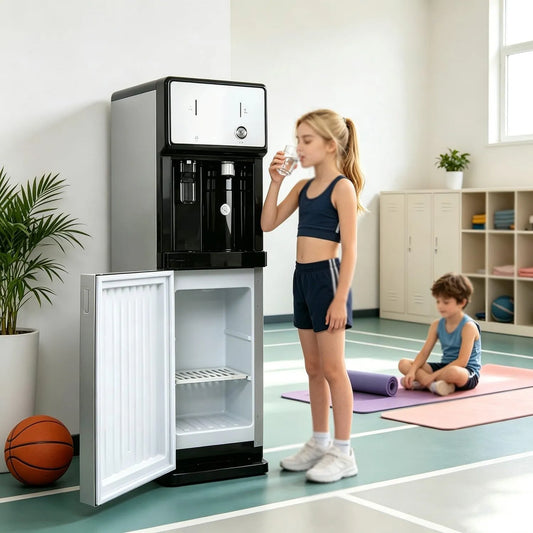 Dispenser, libera installazione, 3 livelli, Refrigeratore D'acqua Da Pavimento Indipendente